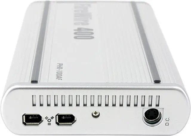 Alt view image 3 of 5 - macally PHR-100AF Aluminum 3.5" IDE 1394 External Enclosure