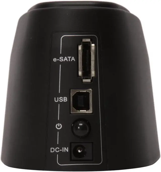 Alt view image 3 of 7 - iStarUSA XAGE-N99-SAU Plastic (ABS) 2.5"/3.5" Black SATA I/II USB 2.0 & eSATA Docking Station