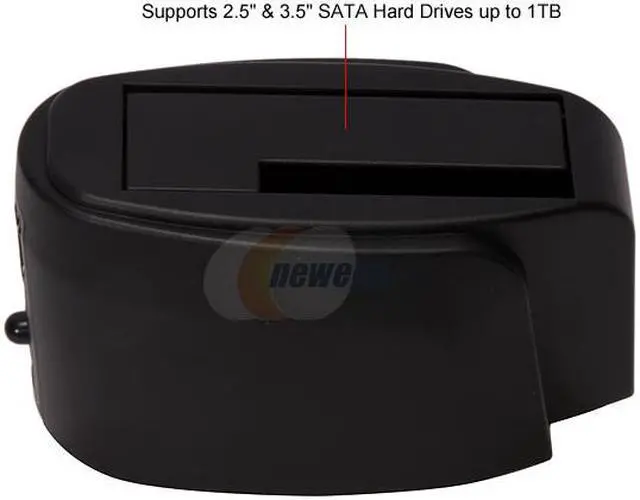 Alt view image 4 of 7 - iStarUSA XAGE-N99-SAU Plastic (ABS) 2.5"/3.5" Black SATA I/II USB 2.0 & eSATA Docking Station