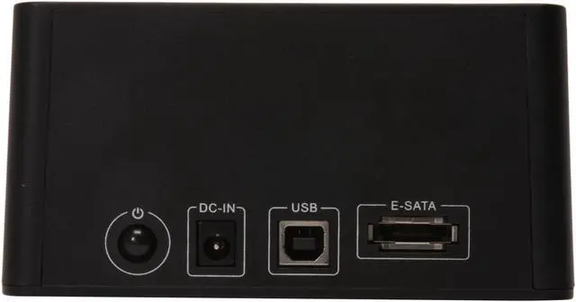 Alt view image 3 of 9 - iStarUSA XAGE902R-SAU Plastic (ABS) 2.5"/3.5" Black SATA I/II USB 2.0 & eSATA Docking Station w/2xUSB Hub/Card Reader