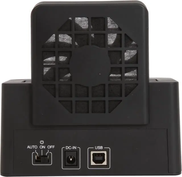 Alt view image 3 of 8 - iStarUSA xAGE902F8-US Plastic (ABS) 2.5" & 3.5" Black SATA I/II USB 2.0 Cooler Docking Station