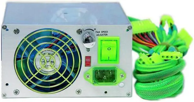 Alt view image 5 of 11 - APEVIA ATX-AS500W-SV 500 W ATX12V Power Supply