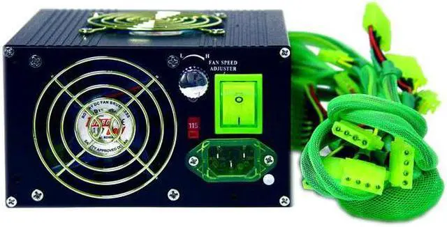 Alt view image 5 of 10 - APEVIA ATX-AS520W-BK 520 W ATX Power Supply