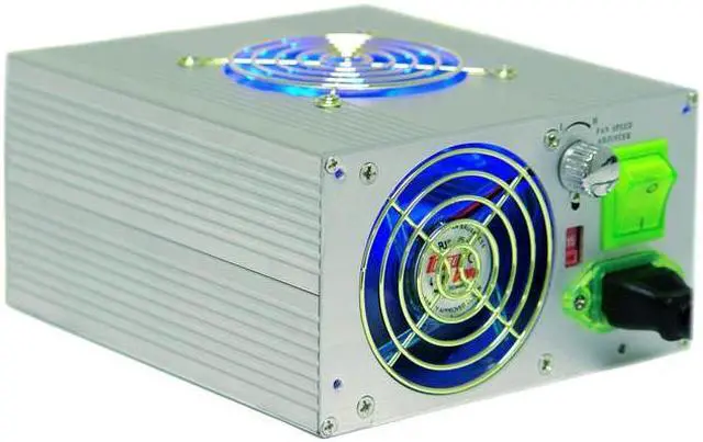 Alt view image 4 of 11 - APEVIA ATX-AS520W SILVER 520 W ATX Power Supply