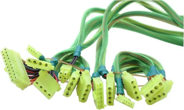 Alt view image 9 of 11 - APEVIA ATX-AS520W SILVER 520 W ATX Power Supply