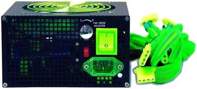 Alt view image 7 of 12 - APEVIA Chameleon ATX-AS550W-BK 550 W ATX12V Power Supply