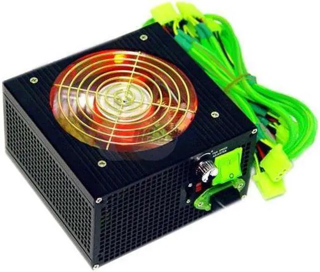 Alt view image 3 of 12 - APEVIA Chameleon ATX-AS550W-BK 550 W ATX12V Power Supply