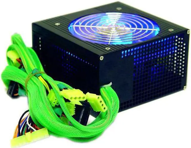Alt view image 4 of 12 - APEVIA Chameleon ATX-AS550W-BK 550 W ATX12V Power Supply