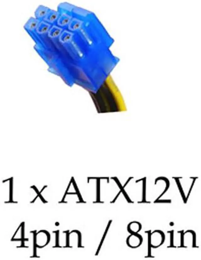 Alt view image 8 of 11 - APEVIA ATX-PFC680W-BL 680 W ATX12V / EPS12V SLI Ready Active PFC Power Supply