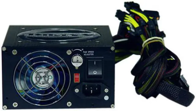Alt view image 5 of 14 - APEVIA ATX-PFC680W-BK 680 W ATX12V / EPS12V SLI Certified CrossFire Ready Active PFC Power Supply