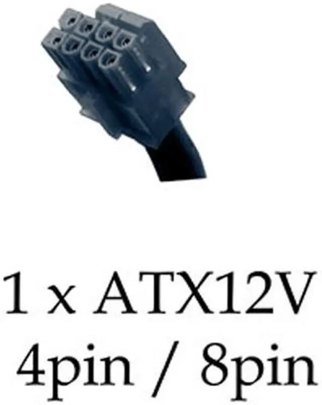 Alt view image 8 of 14 - APEVIA ATX-PFC680W-BK 680 W ATX12V / EPS12V SLI Certified CrossFire Ready Active PFC Power Supply