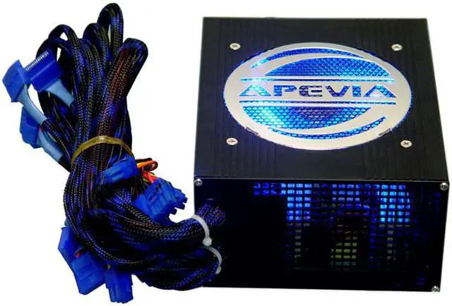Alt view image 5 of 14 - APEVIA ATX-LCD750W 750 W ATX12V / EPS12V SLI Ready CrossFire Ready Power Supply