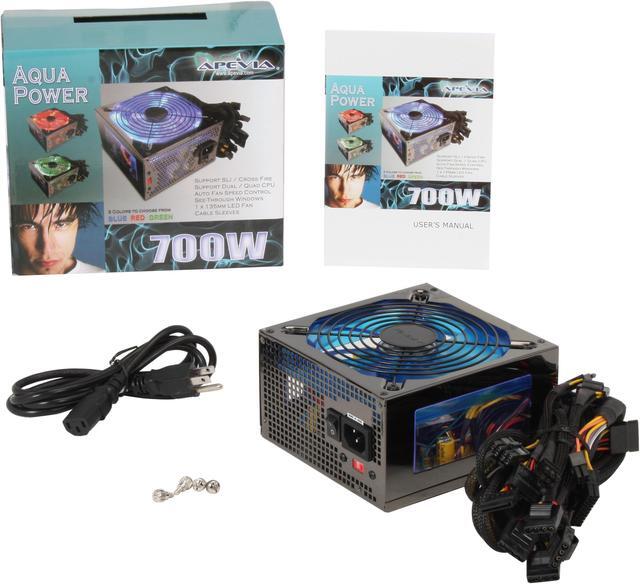 Alt view image 7 of 7 - APEVIA ATX-AQ700W-BK 700 W ATX12V / EPS12V SLI Ready CrossFire Ready Power Supply