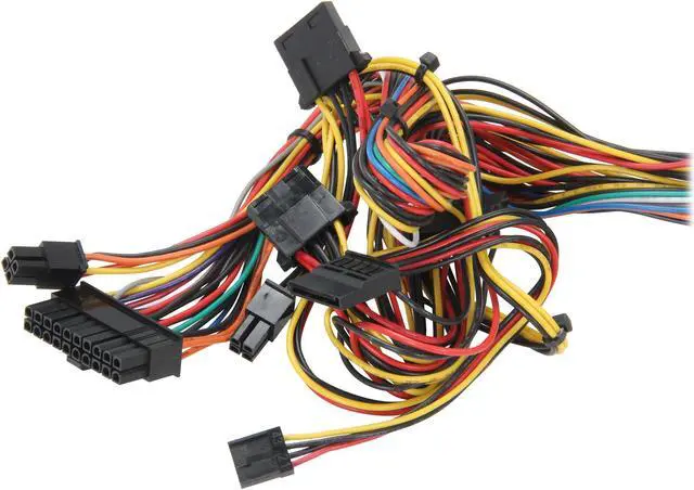 Alt view image 4 of 5 - APEVIA ATX-TL450W 450 Watts ATX12V Power Supply - OEM