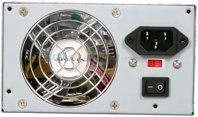 Alt view image 2 of 4 - APEVIA ATX-CB600W 600W ATX12V Power Supply Additional 115/230 V Selector Switch