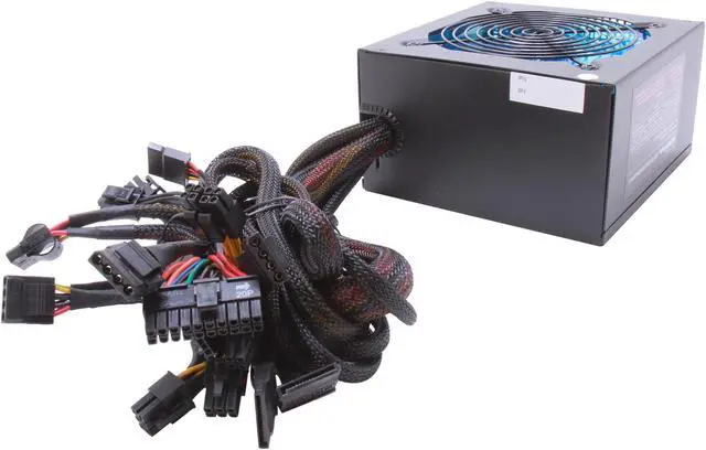Alt view image 4 of 7 - APEVIA ATX-AP800W 800 W ATX12V / EPS12V SLI Ready CrossFire Ready Power Supply