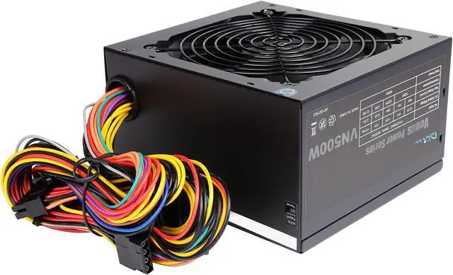 Alt view image 5 of 7 - APEVIA ATX-VN500W 500 W Intel ATX 12V Power Supply