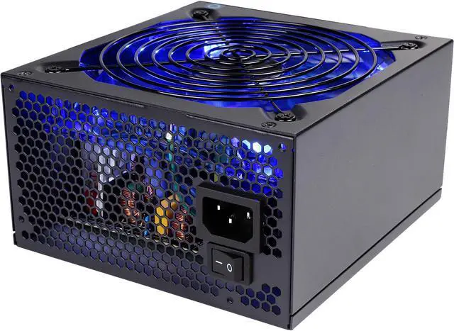 Alt view image 2 of 8 - APEVIA Jupiter Series ATX-JP600W 600 W ATX12V SLI CrossFire 80 PLUS BRONZE Certified Power Supply