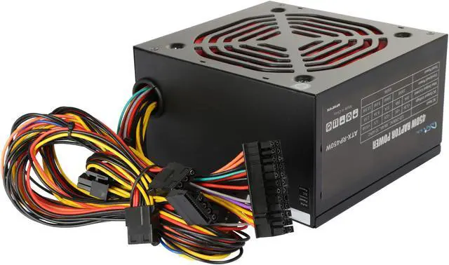 Alt view image 5 of 7 - APEVIA ATX-RP450W 450 W ATX12V Non-Modular Power Supply