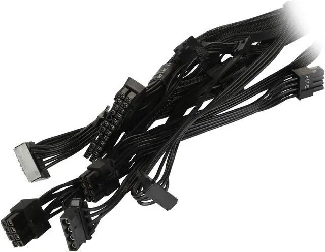 Alt view image 5 of 7 - APEVIA ATX-WR750W 750 W ATX12V v2.3 SLI CrossFire Active PFC Power Supply