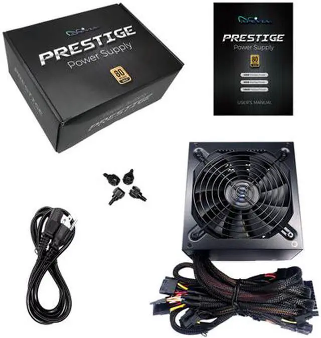 Alt view image 5 of 5 - APEVIA Prestige Series ATX-PR800W 800W ATX12V 80 PLUS GOLD Certified Non-Modular Active PFC Power Supply