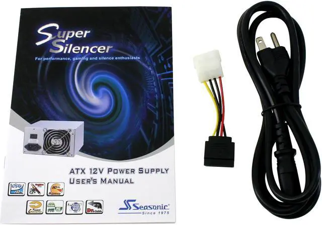 Alt view image 6 of 7 - SeaSonic SUPER SILENCER-300W 300 W ATX12V Active PFC Power Supply