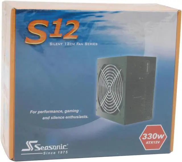 Alt view image 6 of 7 - SeaSonic S12-330 330 W ATX12V Active PFC Power Supply