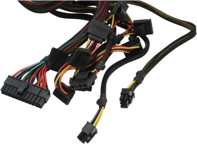 Alt view image 5 of 7 - SeaSonic S12-380 380 W ATX12V Active PFC Power Supply