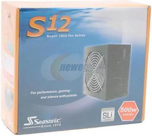 Alt view image 2 of 6 - SeaSonic S12-500 500 W ATX12V SLI Certified CrossFire Ready Active PFC Power Supply