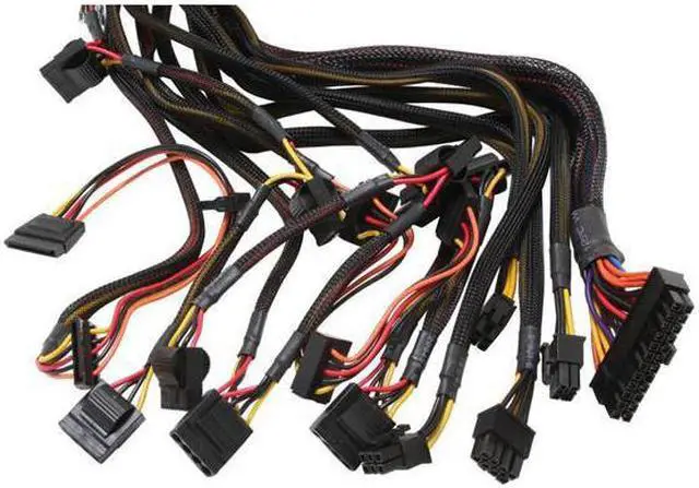 Alt view image 5 of 7 - SeaSonic S12-600 600 W ATX12V / EPS12V SLI Certified CrossFire Ready Active PFC Power Supply