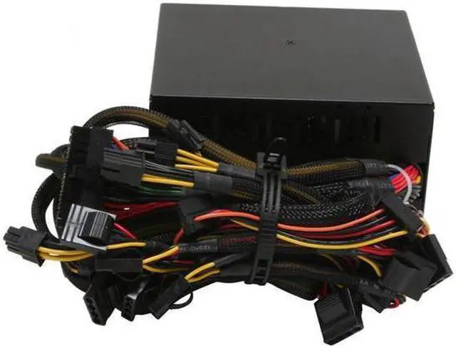 Alt view image 3 of 7 - SeaSonic S12-600 600 W ATX12V / EPS12V SLI Certified CrossFire Ready Active PFC Power Supply