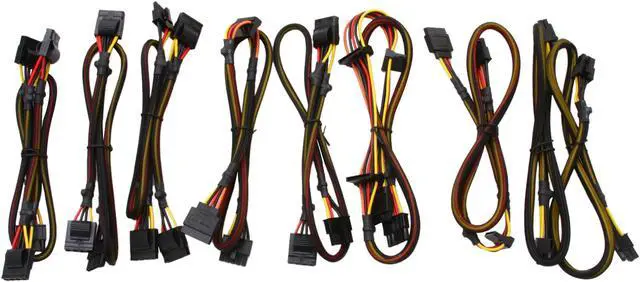 Alt view image 9 of 12 - SeaSonic M12 SS-600HM 600W ATX12V V2.3 / EPS12V V2.91 SLI Certified CrossFire Ready 80 PLUS Certified Modular Active PFC Power Supply