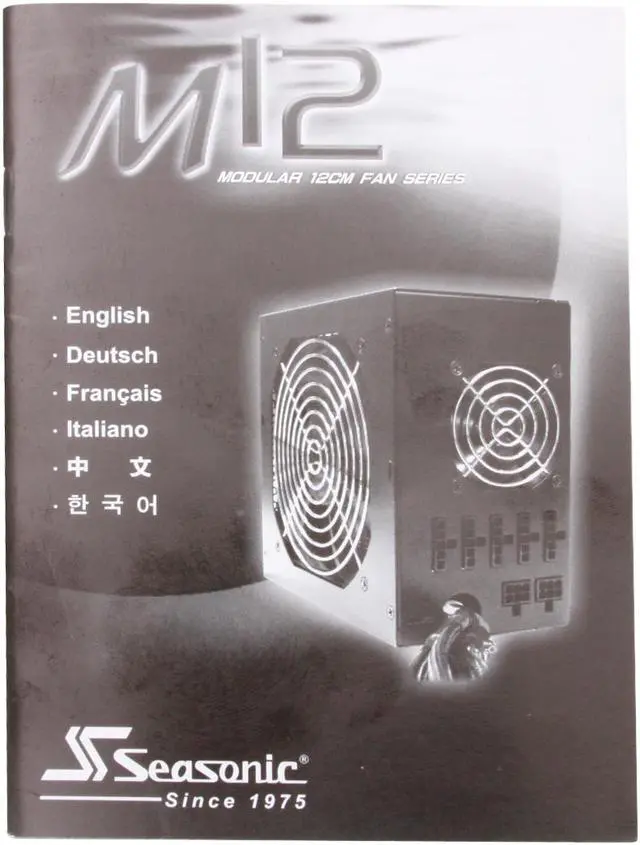 Alt view image 11 of 12 - SeaSonic M12 SS-600HM 600W ATX12V V2.3 / EPS12V V2.91 SLI Certified CrossFire Ready 80 PLUS Certified Modular Active PFC Power Supply