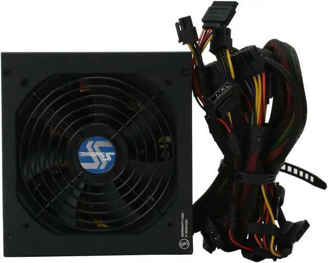 Alt view image 3 of 8 - SeaSonic S12 II SS-380GB 380W ATX12V V2.3   80 PLUS Certified  Active PFC Power Supply