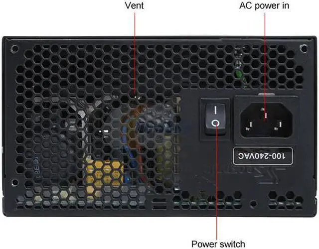 Alt view image 2 of 10 - SeaSonic OB-M12 SS-500HM 500 W ATX12V / EPS12V SLI Certified CrossFire Ready 80 PLUS Certified Modular Active PFC Power Supply -Open Box
