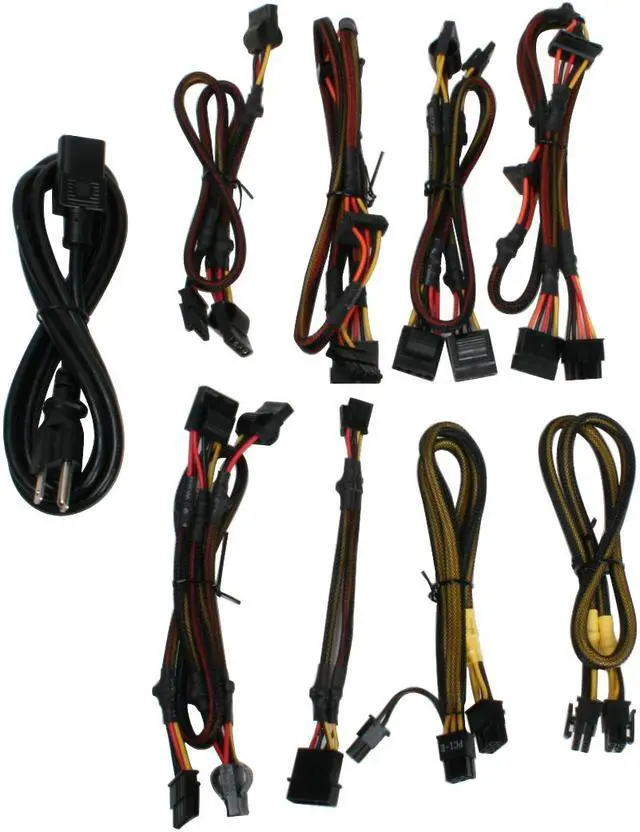 Alt view image 8 of 10 - SeaSonic M12II SS-500GM 500 W ATX12V 2.2 /EPS12V 2.91 SLI Ready CrossFire Ready 80 PLUS Certified Modular Active PFC Power Supply