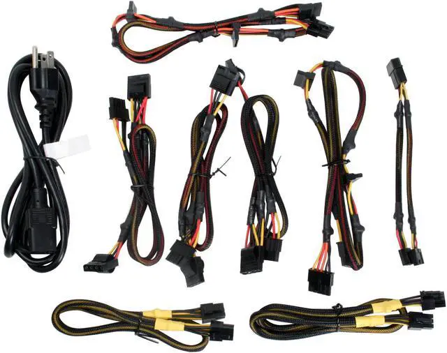 Alt view image 8 of 10 - SeaSonic M12II SS-430GM 430 W ATX12V 2.2 /EPS12V 2.91 SLI Ready CrossFire Ready 80 PLUS Certified Modular Active PFC Power Supply