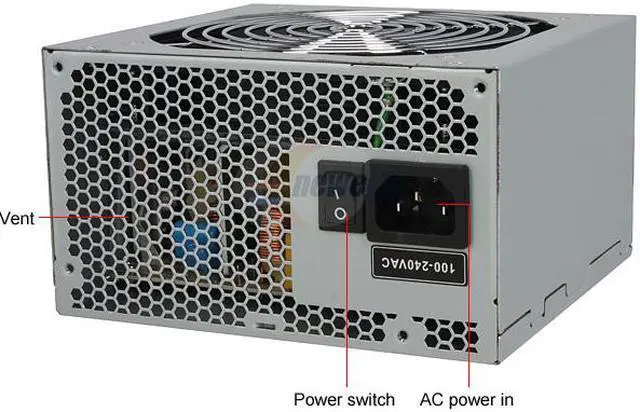 Alt view image 2 of 8 - SeaSonic SS-500ET 500 W ATX12V V2.2 / EPS12V V2.91 SLI Ready CrossFire Ready 80 PLUS Certified Active PFC Power Supply - OEM