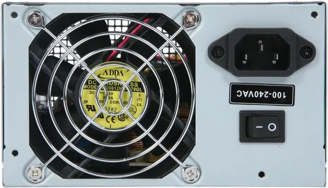 Alt view image 2 of 5 - Seasonic SS-350ES Active PFC, 350W ATX compatible with 2U Rackmount, Japanese capacitor, Operating temperature 0-50°C, 80+ Bronze