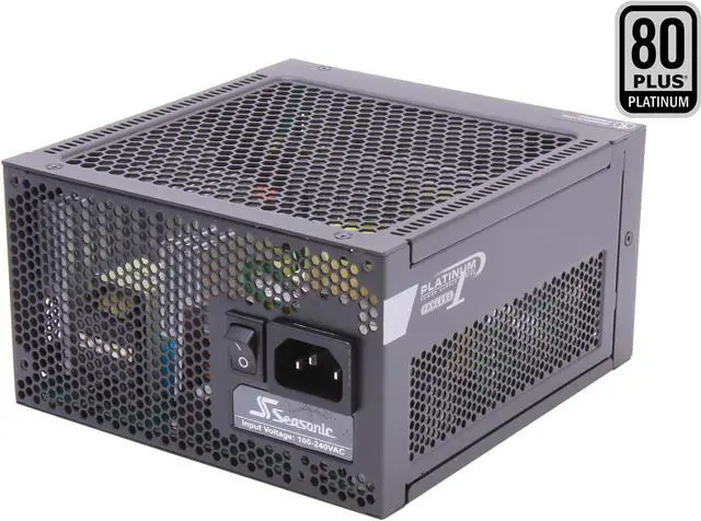 Main image of Seasonic SS-460FL2 Active PFC F3, 460W Fanless ATX12V Fanless 80Plus PLATINUM Certified, Modular Power Supply New 4th Gen CPU Certified Haswell Ready