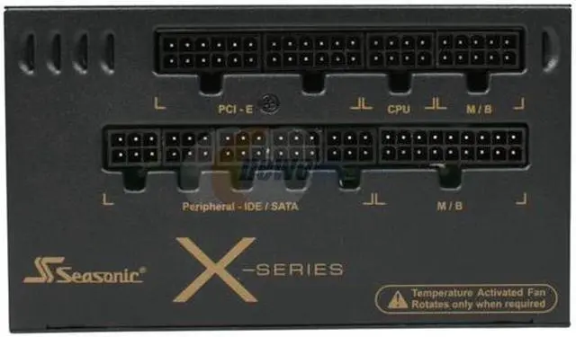 Alt view image 4 of 6 - SeaSonic X760 (SS-760KM) 760W ATX12V V2.3/EPS 12V V2.91, 80Plus Gold Certified, Active PFC Power Supply