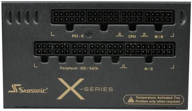 Alt view image 4 of 6 - SeaSonic X660 (SS-660KM) 660W ATX12V V2.3/EPS 12V V2.91, 80Plus Gold Certified, Active PFC Power Supply