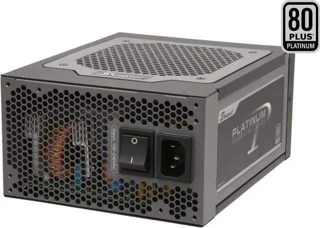 Main image of SeaSonic Platinum-1000 1000W ATX12V / EPS12V 80 PLUS PLATINUM Certified Full Modular Power Supply New 4th Gen CPU Certified Haswell Ready