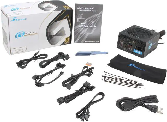 Alt view image 8 of 8 - SeaSonic SSR-450RM 450W ATX12V / EPS12V SLI Ready CrossFire Ready 80 PLUS GOLD Certified Modular Active PFC Power Supply New 4th Gen CPU Certified Haswell Ready