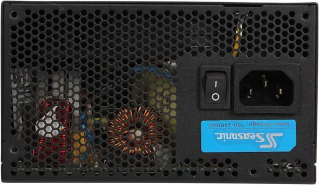 Alt view image 2 of 7 - SeaSonic S12G S12G-550 550 W ATX12V / EPS12V 80 PLUS GOLD Certified Active PFC Power Supply