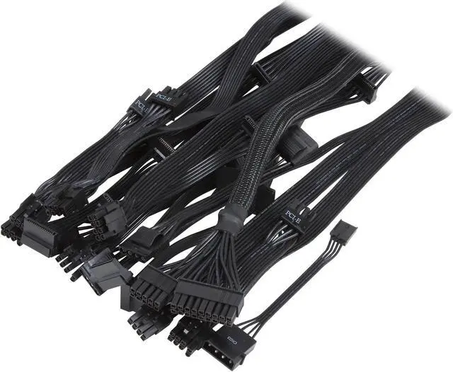 Alt view image 6 of 6 - SeaSonic Platinum-1200(SS-1200XP3) 1200W ATX12V / EPS12V 80 PLUS PLATINUM Certified SLI Ready CrossFire Ready Full Modular Power Supply Intel 4th Gen CPU Compatible 7yr Warranty