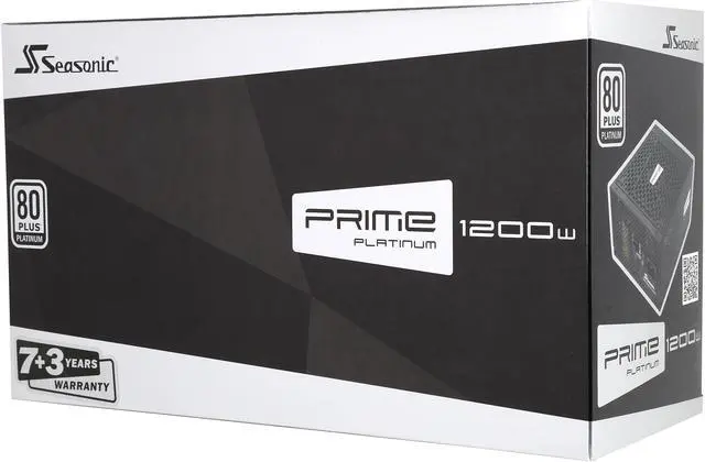 Alt view image 5 of 5 - Seasonic Flagship PRIME SERIES SSR-1200PD 1200W PLATINUM FULL MODULAR ATX12V & EPS12V 135mm FDB Fan Super Quiet Power Supply