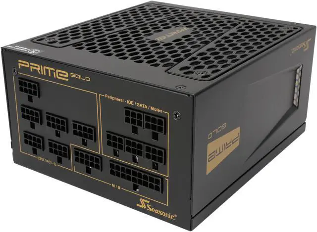 Alt view image 5 of 7 - Seasonic Flagship Prime Series SSR-750GD 750W Gold Full Modular ATX12V & EPS12V 135mm FDB Fan Super Quiet Power Supply