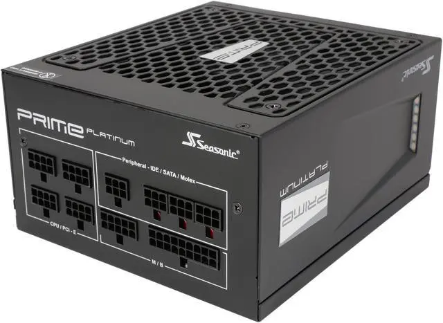 Alt view image 5 of 7 - Seasonic Flagship Prime Series SSR-650PD 650W Platinum Full Modular ATX12V & EPS12V 135mm FDB Fan Super Quiet Power Supply