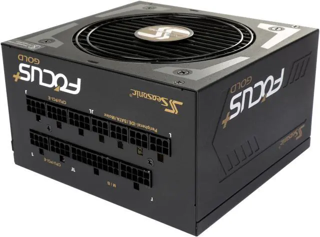 Alt view image 13 of 16 - Seasonic FOCUS GX-850, 850W 80+ Gold, Full-Modular, ATX Form Factor, Low Noise, Premium Japanese Capacitor, 10 Year Warranty, Nvidia RTX 30/40 Super, AMD GPU Compatible, Ref# SSR-850FX
